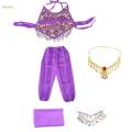 Kids Belly Dance Costumes Set Oriental Kids Indian Dance Costume. 