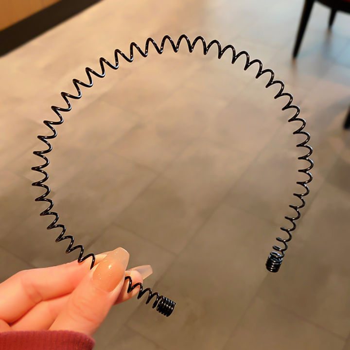 Simple%20Black%20Toothed%20Face%20Wash%20Hair%20Bands%20Male%20and%20Female%20Personality%20Broken%20Hair%20Finishing%20Headdress%20Hairpin%20Non-Slip%20Pressure%20Hair%20Bundle%20-%20Image%207