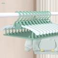 5 Pieces Kids Clothes Hangers Space Saving Laundry Infant Pant Hanger Windproof Extendable Baby Hangers for Closet Baby Boys Girls Toddlers. 