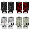 Skin Sticker Decal Cover for Xbox Series X Console and 2 Controllers Xbox Series X Skin Sticker Vinyl.