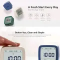 Xiaomi Youpin Qingping 3-in-1 Bluetooth Alarm Clock With Night Light And Temperature Humidity Monitor With Mijia App. 