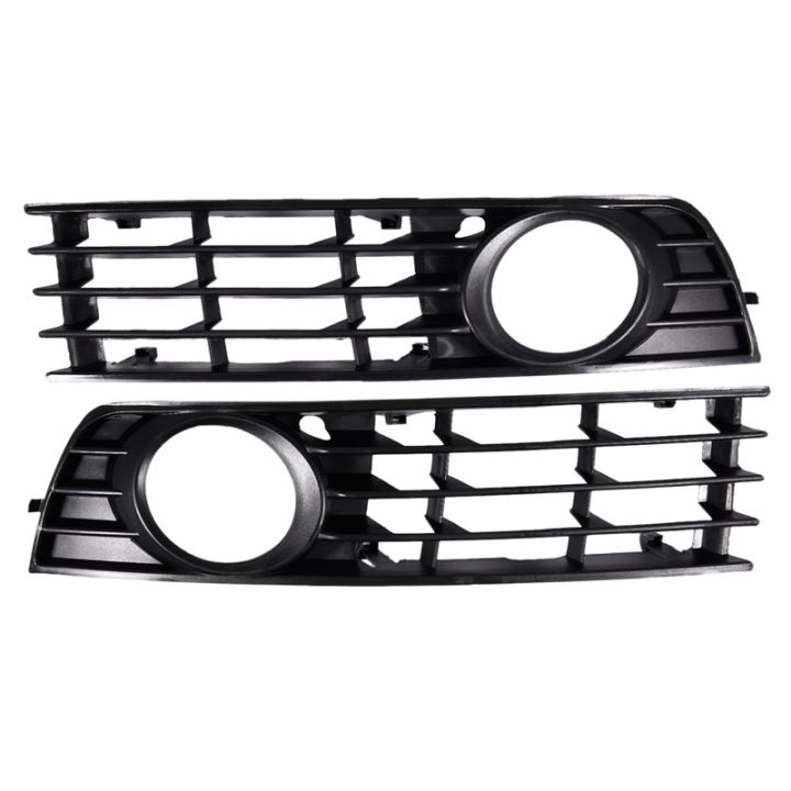 1%20pair%20Fog%20Light%20Grille%20Front%20Lower%20Left%20Right%20Grid%20Grille%20for%20Audi%20A4%20B6%20Sedan%2002-05%20-%20Image%202