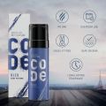 Wild Stone - Code Bleu No Gas Body Perfume For Men, Long Lasting Intense Fragrance - 120ml. 