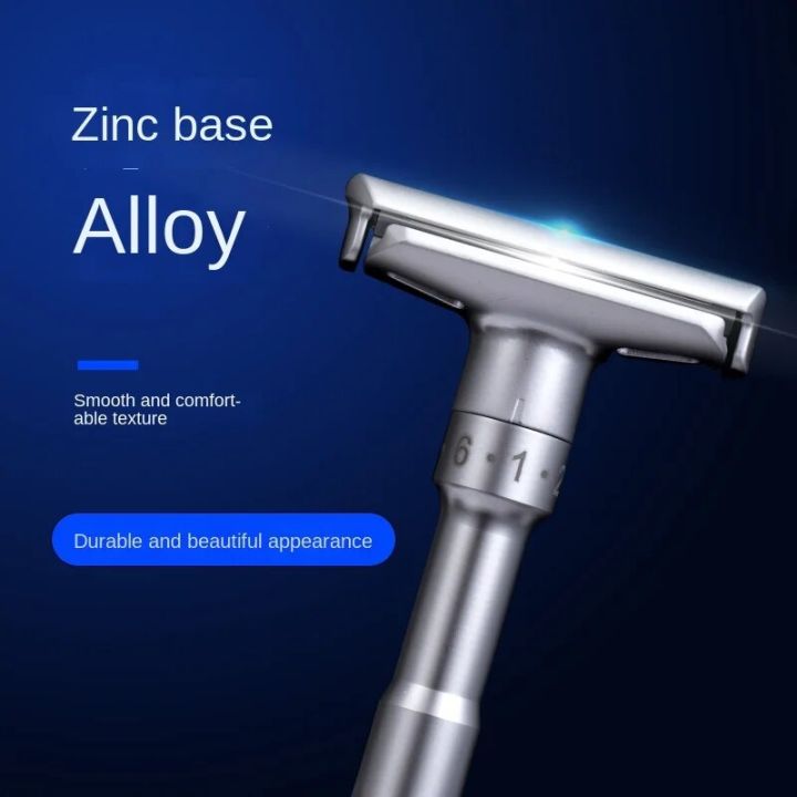 New%20Adjustable%20Safety%20Razor%20Mens%20Folding%20Shaving%20Double%20Edge%20Classic%20Safety%20Titanium%20Coated%20Blades%20Shaver%20Razor%20Blade%20-%20Image%205