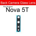 Rear Back Camera Glass Lens For Huawei Nova 5 5i 5T 5Z 6 4G 5G Se 7 7i Pro Camera Glass Lens Cover With Adhesive. 