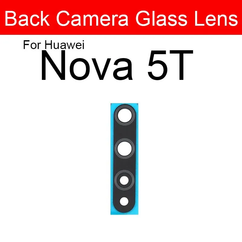 Vitre Arrière Complète Avec Adhésif Pour Huawei Nova 5T - Inclut Lentille Caméra Et Support - Neuf