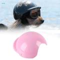 Dog Cat Helmet Outdoor Bike Pets Cap Small Dog Helmet Motorcycle Hard Hat Adorable for Pink. 