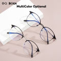OQ BOGA 6 Styles Unisex Proof Blue Light Radiation Computer Glasses Men Women Round Frame Anti UV Photochromic Sunglasses. 