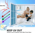 3/5/8m Window Privacy Film, One Way Mirror Film Anti UV Sun Blocking Heat Control Reflective Glass Tint Sticker for Home Office.