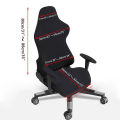 Elastic Fleece Jacquard Gaming Chair Cover Stretch Dustproof Seat Protect Cover Dustproof Office Computer Chair Cover. 
