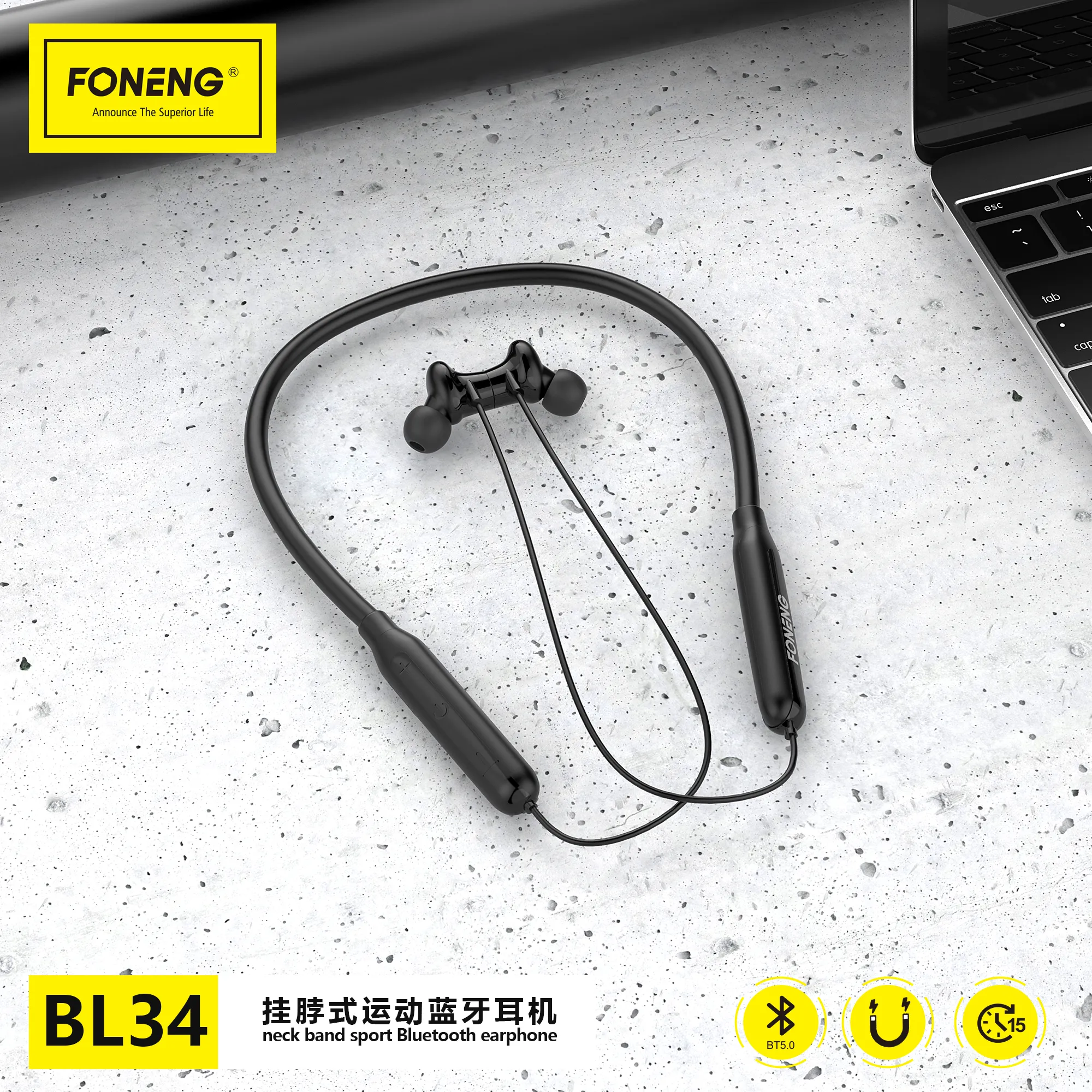 FONENG BL34 Neckband