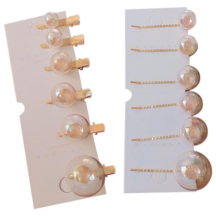 6PCS%20Creative%20Korean%20Bubble%20Hairpins%20For%20Woman%20Transparent%20Soap%20Bubble%20Hair%20Clips%20Pretty%20Alloy%20Spring%20Clips%20Hair%20Decoration%20-%20Image%206