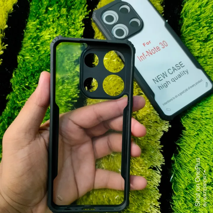 Infinix%20Note%2030%20/%20Infinix%20Note%2030%205G%20Back%20Cover%20ShockProof%20Airbinger%20Longlasting%20Clear%20Transparent%20Hard%20Case%20X6833B,%20X6716B%20-%20Image%205