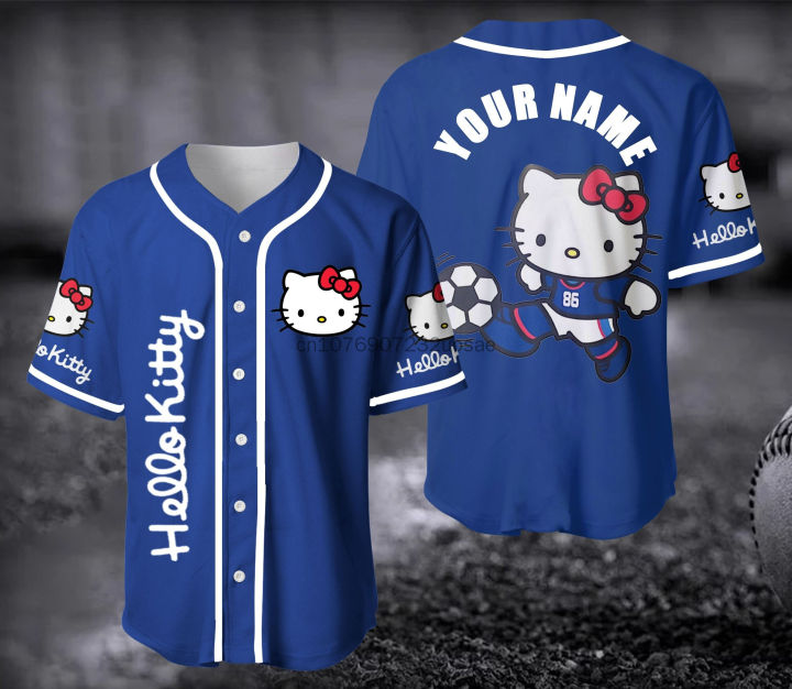 New%20Hello%20Kitty%20Baseball%20Lovely%20Personalized%20Cartoon%20Print%20Baseball%20Jersey%20Shirts%20Outdoor%20Sports%20Casual%20Men%20Women%20Kids%20Tops%20-%20Image%205