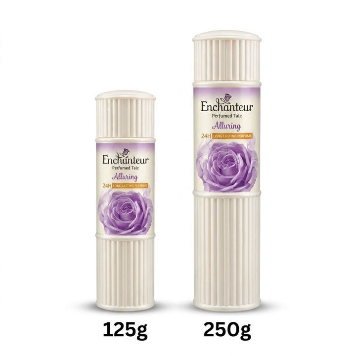 Enchanteur Alluring Perfumed Talc (125g & 250g Variant) - Original Imported