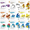 Pokemon Pikachu Series Diy Diamond Building Block  Toy Birthday Present color:083-135pcs. 