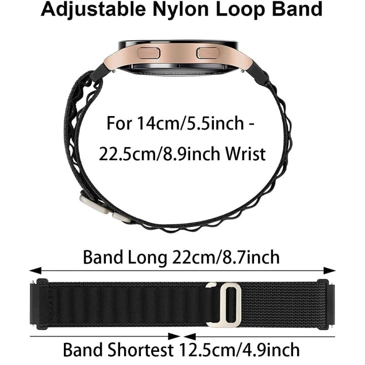 Strap%20for%20Samsung%20Galaxy%20Watch%204%205%20Pro%206%20Classic%20Gear%20S3%20Active%202%20Nylon%20loop%20correa%20Bracelet%20Amazfit%20GTS%202%204%20mini%2020mm%2022mm%20Band%20Outlier%20Aeuinv%20-%20Image%203
