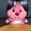 Loopy Plushie Cartoon Glasses Soft Stuffed Kawaii 30Cm Doll Cartoon Diy Friend Looks Like Cartoon Decor Plush Toy Birthday Gift. 