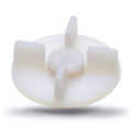 Large 4 Teeth White Plastic Mixer Grinder Jar Coupler - 1pcs. 