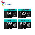 ADATA Micro SD Card 64GB Green 128GB Flash Memory Card SD 256GB U3 4K V30 A2 Microsd 512GB TF Cards for PC Phone and Other.