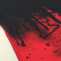 Men's Devil Smiling Face Printed Short Sleeved T-shirt, Casual Top, Summer Street Clothing, Fashion. 