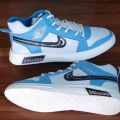 Boys leather sneakers with colour ful lace up design and classical sool .. 