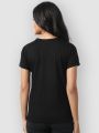 Versatile -Ladies Solid Color Short Sleeve Jersey T-Shirt For Woman | New Fashion Soft Ladies Short Sleeve T Shirt- Avant-garde. 