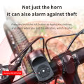 X-TIGER Bicycle Bell Horn USB Chargeable Electric Horn 4 Modes Motorcycle Bike Horn Mountain Road Cycling Loud Warning Sound.