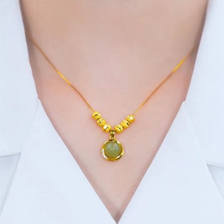 An%20Yuan%20Hetian%20Jade%20Necklace%20for%20Women%20Simple,%20Fresh,%20Fashionable,%20Versatile%20and%20High-end%20Douyin%20Style%20Clavicle%20Chain%20with%20Bestie%20Style%20-%20Image%203
