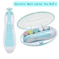 SoftGlow Rechargeable Infant Nail Grooming Set with Quiet Motor and Safety Light.