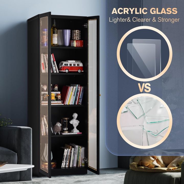 3-Color%20LED%20Lighting%20Cabinets,%20Modern%20Tempaer%20Glass%20Cabinet%20with%205%20Shelves,%20Multipurpose%20Cabinet%20Display%20Case%20for%20Home%20Office,%20Living%20Room,%20Pantry%2072/24%20-%20Image%203