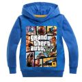 Boys Outwear gta 5 Hoodies gta Street Fight Long with gta 5 Costumes Clothes T shirts Children's Sweatshirts For Boys Kids Tops. 