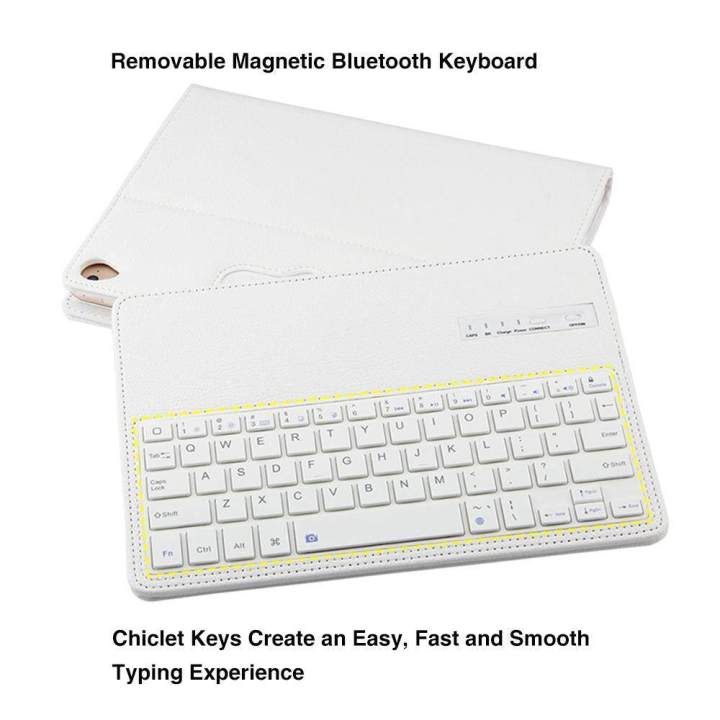 IPad%20Air%202%20Keyboard%20Case%20IPad%20Pro%209.7%20Inch%20Keyboard%20Cover%20With%20Removable%20Magnetic%20Bluetooth%20Keyboard%20And%20Multi-Angle%20Stand%20-%20Image%206