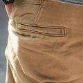 Slim-Fit Chino Gabardine Pants - Khaki - Formal Pant. 
