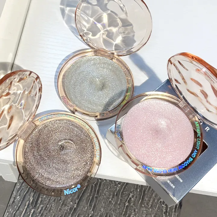 Waterproof%20Monochrome%20Pink%20Highlight%20Powder%20Highlighter%20Cosmetics%20Palette%20Brighten%20Glitter%20Makeup%20Skin%20-%20Image%207