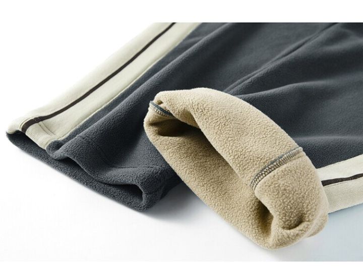 Striped%20Fleece%20Men's%20Sportswear%20Zipper%20Jacket%20+%20Sweatpants%20Tracksuit%20Winter%20Fashion%20Loose%20Unisex%20Jogging%20Suit%20Running%20Men%20Set%20-%20Image%206