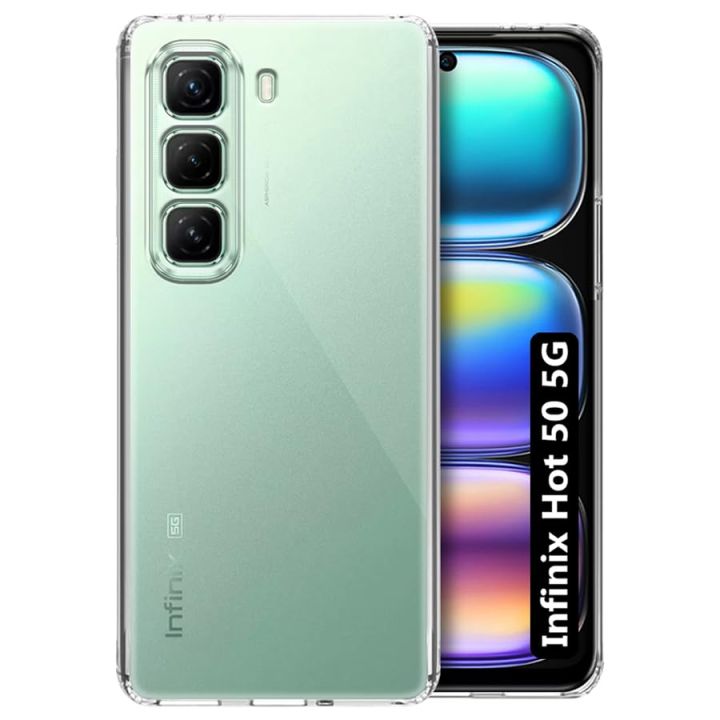 Infinix%20Hot%2050%205G%20Transparent%20Soft%20&%20Flexible%20TPU%20Mobile%20Back%20Cover%20-%20Image%202