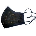Multi-layer Cotton Fashion Mask for Women Flower Colorful Stylish Fashion Mask - 1pcs.