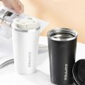 Stainless Steel Coffee Cup 350ml/500ml Tea Coffee Mug Travel Thermal Mug Leak-Proof Thermos Bottle Vacuum Flask Insulated Cups. 