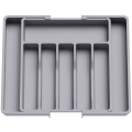 Cutlery Drawer Organiser Expandable Utensil Tray for Kitchen, Adjustable Silverware and Flatware Holder Durable. 