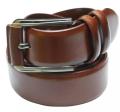 Artificial Leather Formal Belt for Men - Brown..
