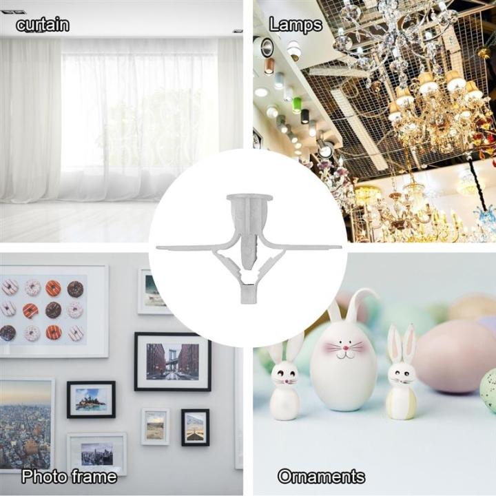 100pcs%20Expansion%20Drywall%20Anchor%20Kit%20With%20Screws%20SDrilling%20Wall%20Home%20Pierced%20Special%20For%20Nylon%20Plastic%20Gypsum%20Board%20-%20Image%203