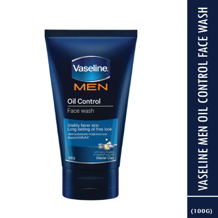 Vaseline Men Oil Control Facial Wash - 100g