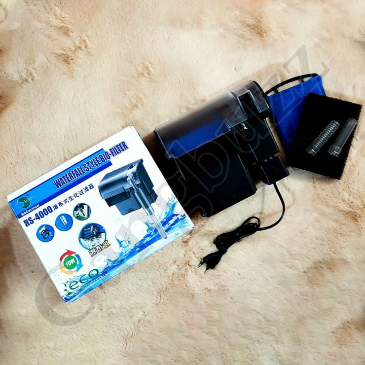 RS Electricals RS-4000 HOB Filter — Hang-On-Back | 10W | 1600 L/h