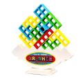 3D Tetra Tower Game Stacking Stack Building Blocks Balance Puzzle Board Assembly Brick Toys Children Psychomotor Balance Modules. 