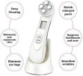 5 in 1 LED Skin Tightening RF Radio Frequency Facial Massager Light Therapy Mesotherapy Skin Rejuvenation Anti Wrinkle Device. 