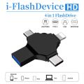 4in1 Flashdrive for iPhone iPad Pro Android Pen Drive Type c Otg 32gb 64gb 128gb 256g USB Flash Drive Hight Speed Pendrive 4in1.