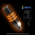 Nozzles For Creality Ender 3 V3 KE K1 / K1 MAX CR-M4 Nozzle High Quality Brass Plated Copper Hardened Steel 3D Printer Nozzles. 