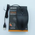 A4.tech OP-620D Wired Optical Mouse - 2x Click Button - 1000 DPI - For PC/Laptop - Black. 