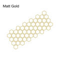 LI Honeycomb Graphics Car Side Body Sticker Hexagon Geometric Pattern Decals Self-Adhesive DIY Exterior Auto Decoration. 